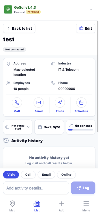 Feature 3 Log